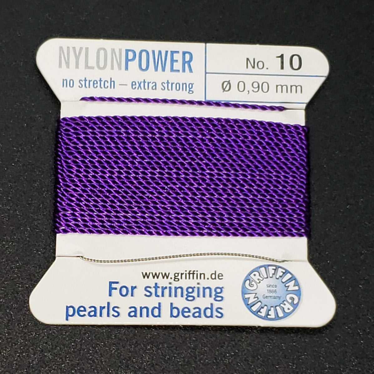 Griffin Nylon Thread - #10 - All Colors – Nomad Beads