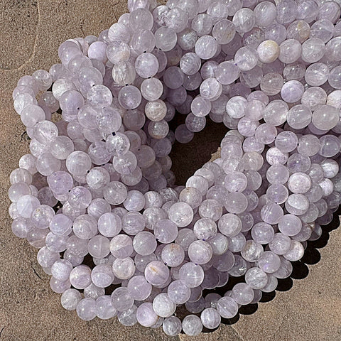 Amethyst Pastel Lilac Beads - 8mm